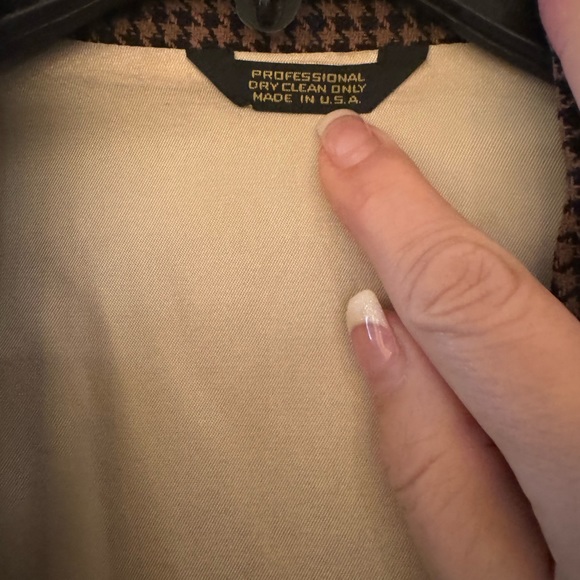 Harold’s brown tweed woman’s blazer - Picture 5 of 8